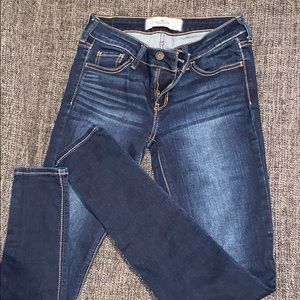 Hollister Women’s Skinny Jeans - Dark Denim